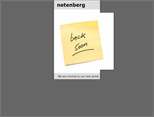 Tablet Screenshot of legacy.netenberg.com